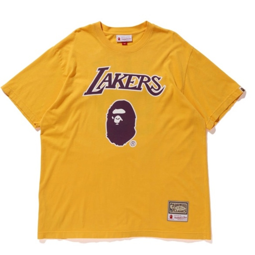 lakers bape shirt